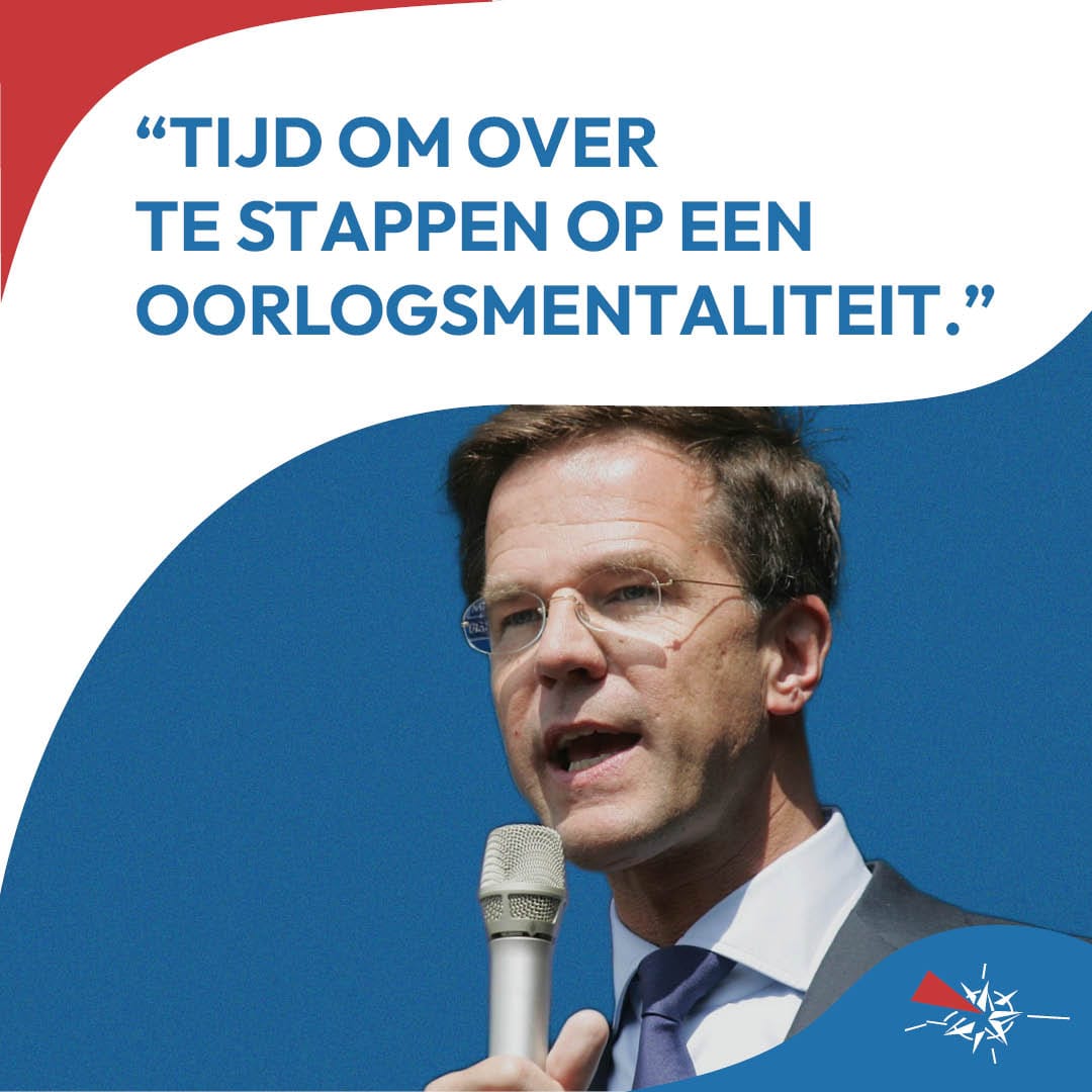 ‘Tijd om over te stappen op een oorlogsmentaliteit’