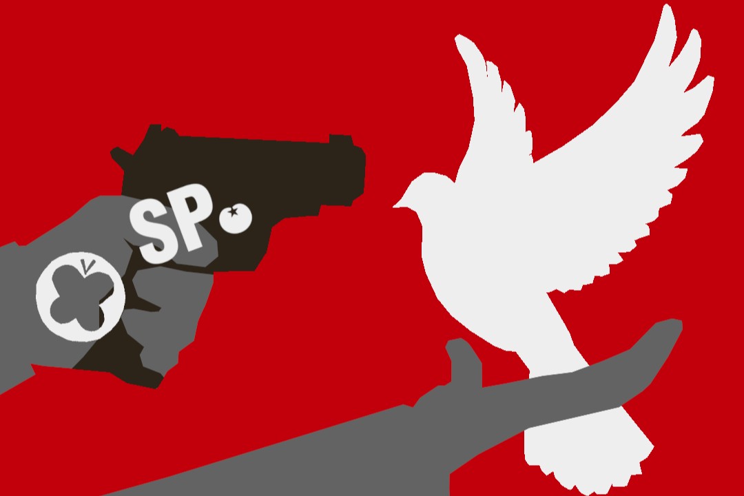 SP en PvdD: voor vrede en voor oorlog