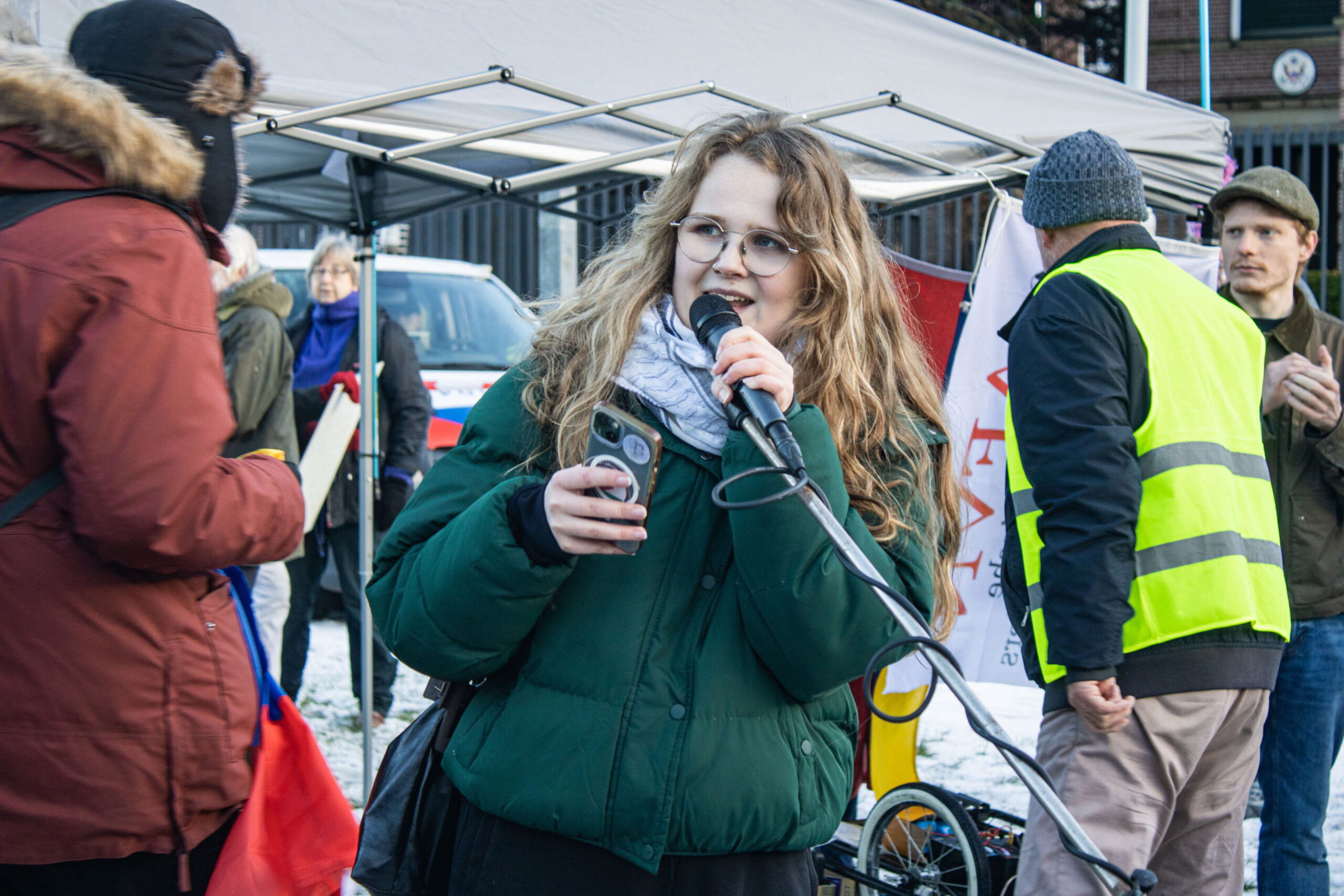 Kayleigh Hofstede: ‘Nederland mag niet meegesleurd worden in de agressie van de VS’