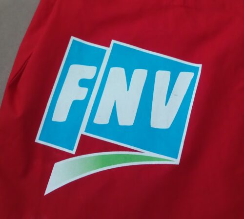RSP-leden op actiedag regionale staking FNV Metaal en Bouw & Wonen