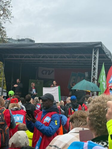 Toespraak RSP-lid op stakingsmanifestatie tegen afbraak sociale zekerheid